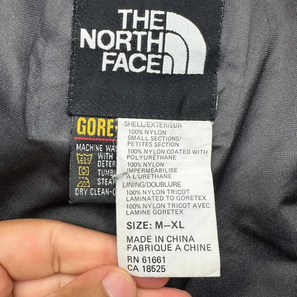 Vintage The North Face Gore-Tex Purple Ski Pants Mens XL Black Hybrid Sizing